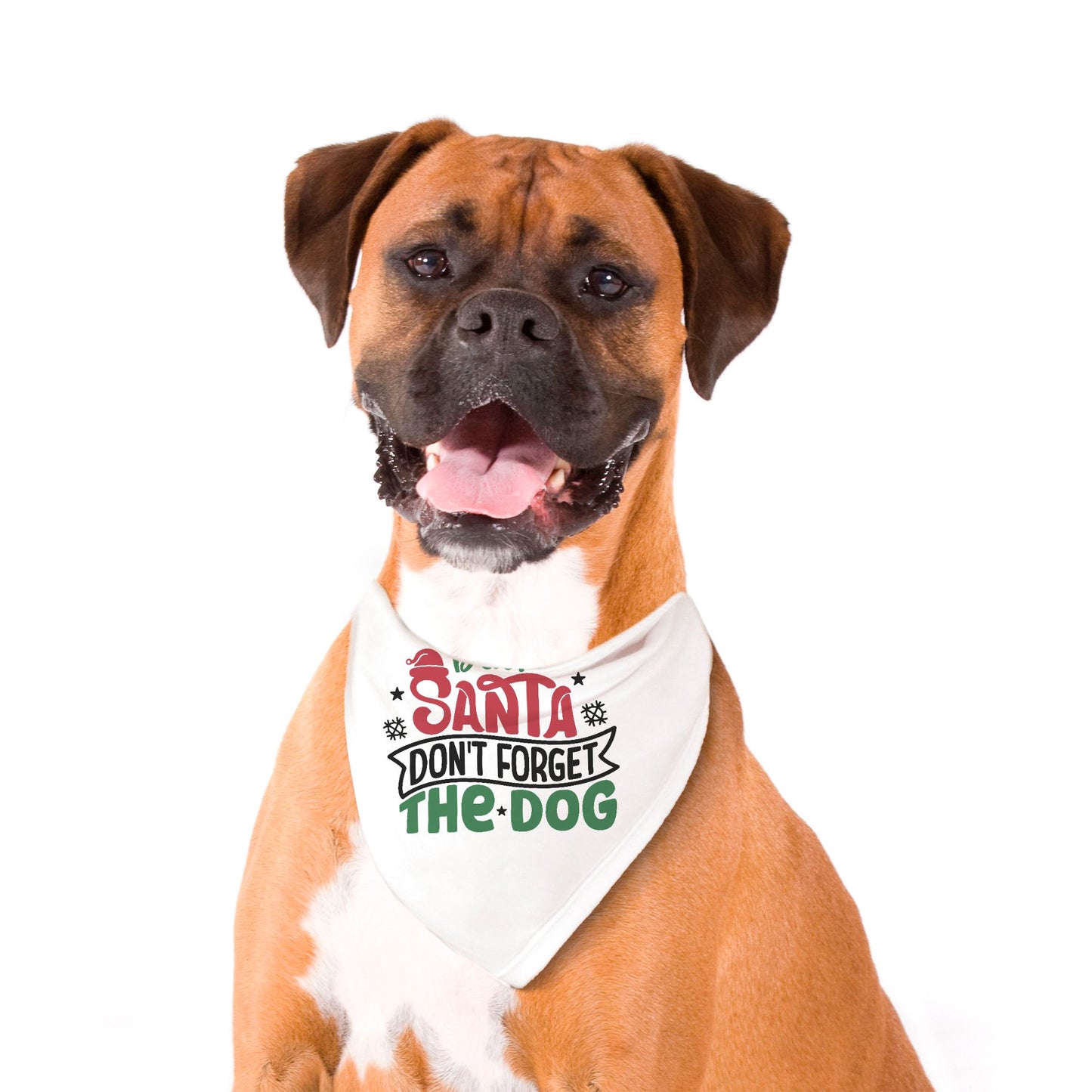 Pet Bandana Dear Santa Don't Forget The Dog