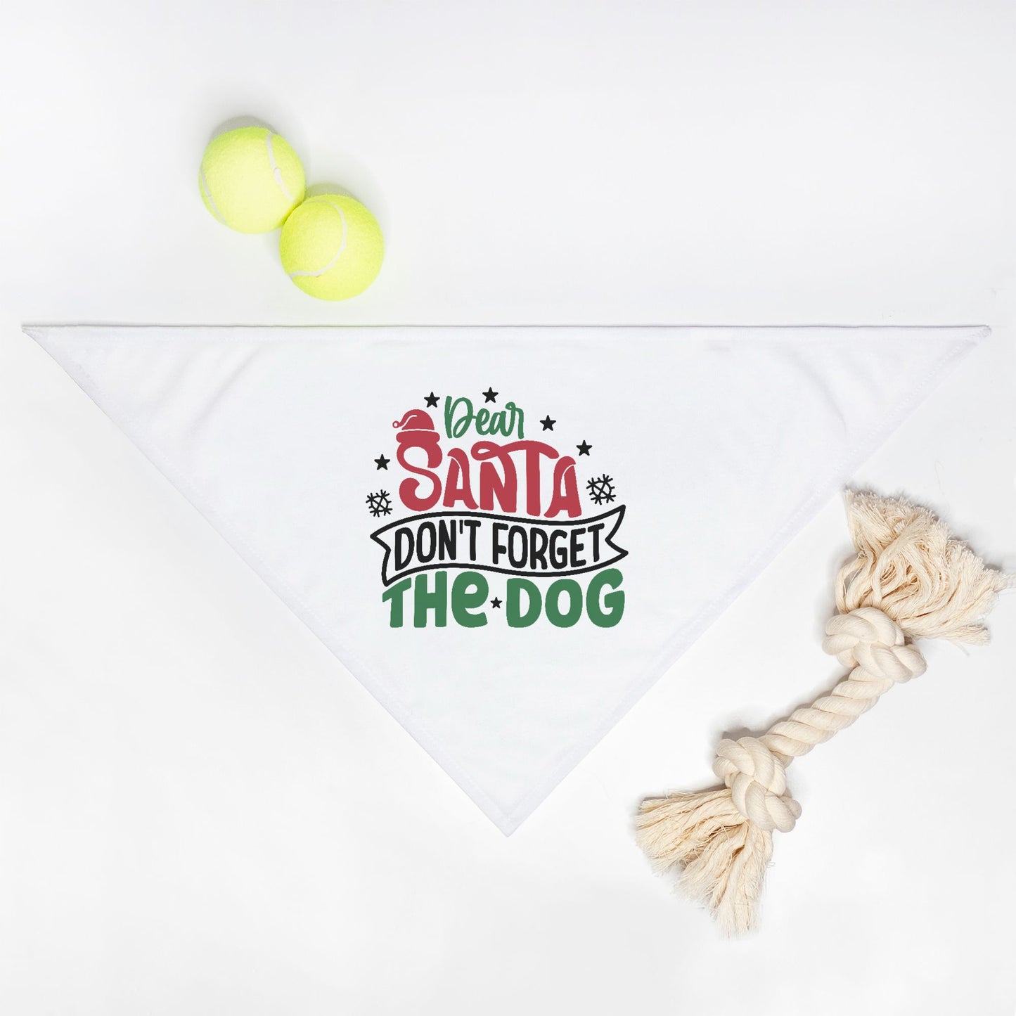 Pet Bandana Dear Santa Don't Forget The Dog