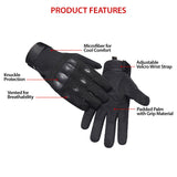 Tactical Gloves Hard Knuckle Outdoors Self Defense